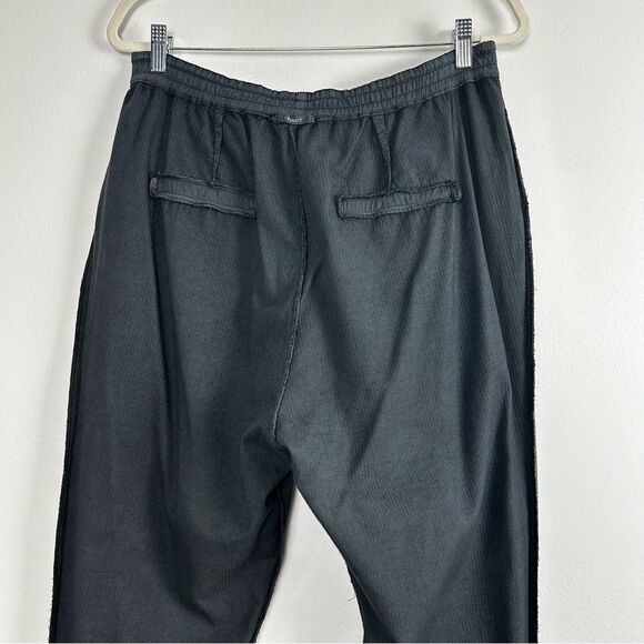 Transit Par Such Comfort fit pant with elastic waist in black corduroy - Picture 15 of 16